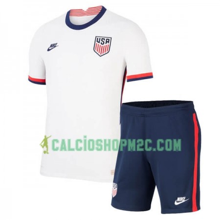 Stati Uniti Bambino Maglia Prima 2020 Manica Corta (+ Pantaloncini)